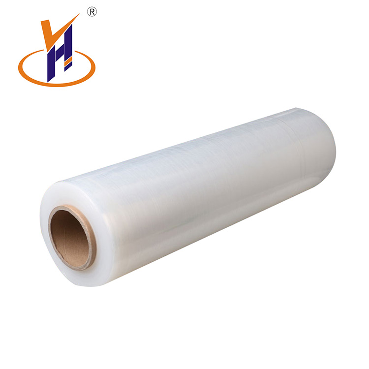 High Standard china wholesale designed 23 micron lldpe stretch film wrap pallet pe shrink film for packing