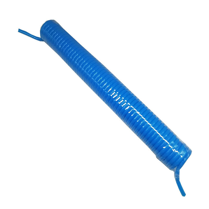 Environment-friendly PU springs recoil tube Spring tube pu air hose tube spring clips