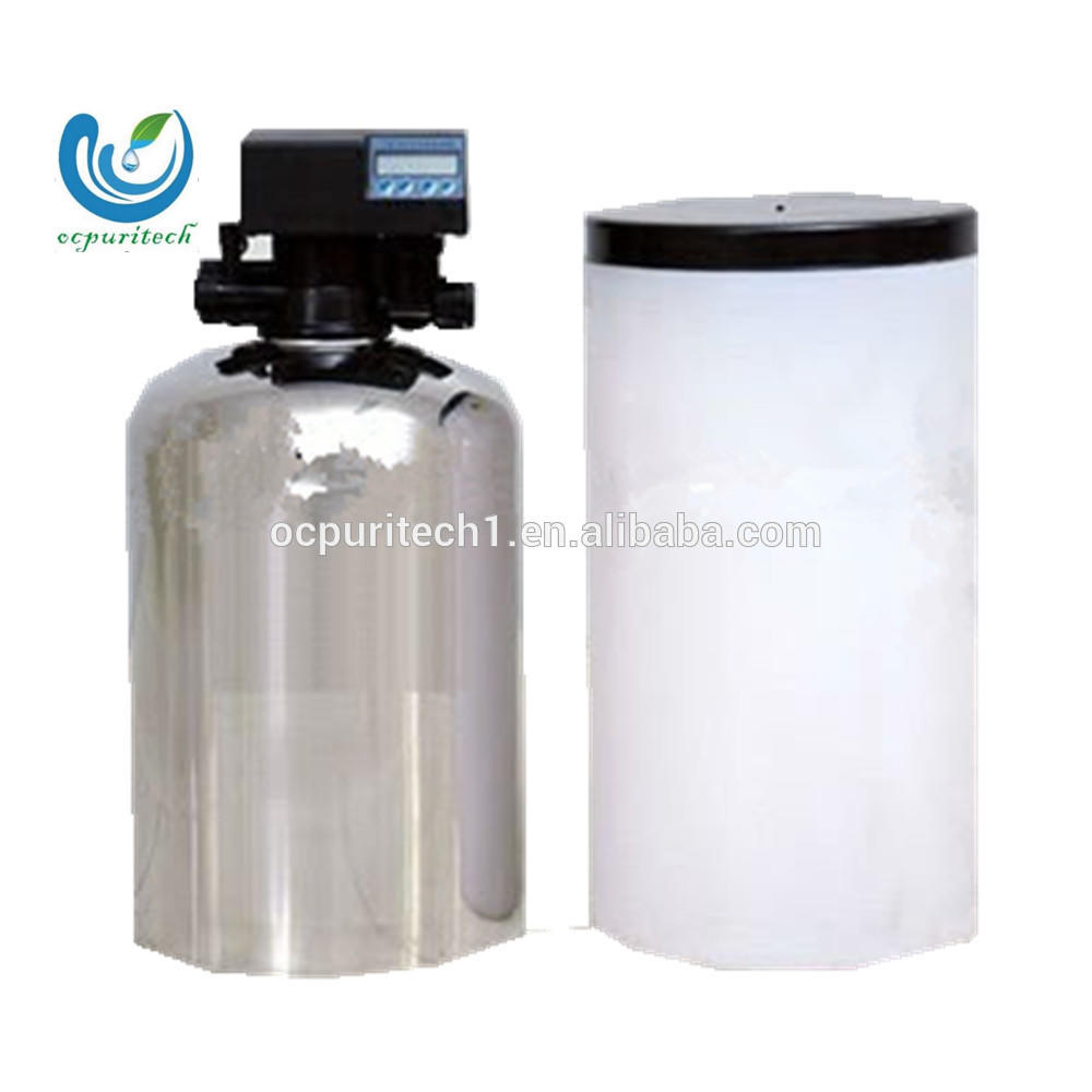 SUS or FRP tank small automatic and manual Water softener for water pretreatment system