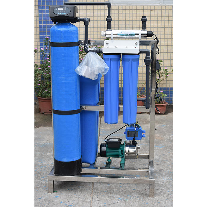 Automatic water treatment hard water softener plant