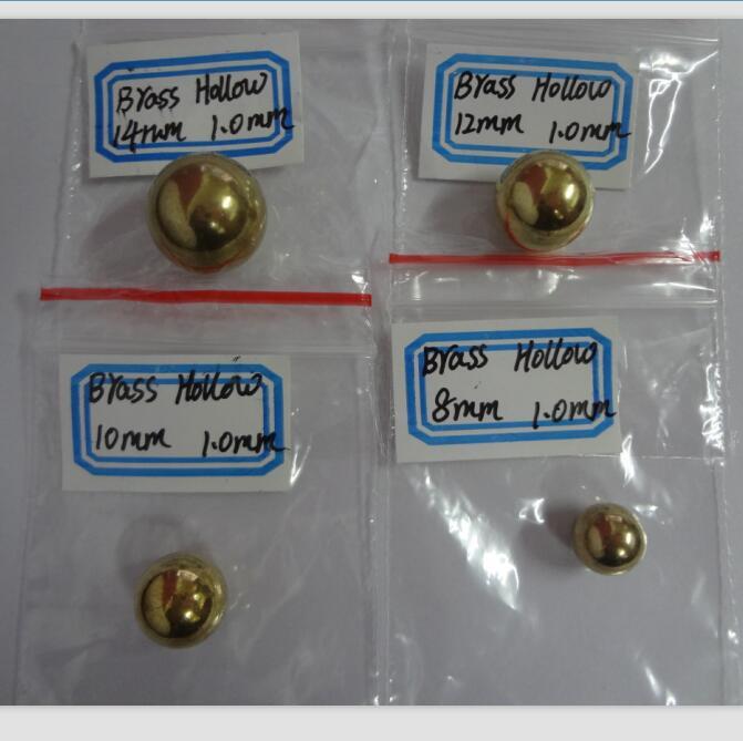 6mm 8mm 10mm 12mm 14mm copper/brass hollow ball beads for Chain/jewelry
