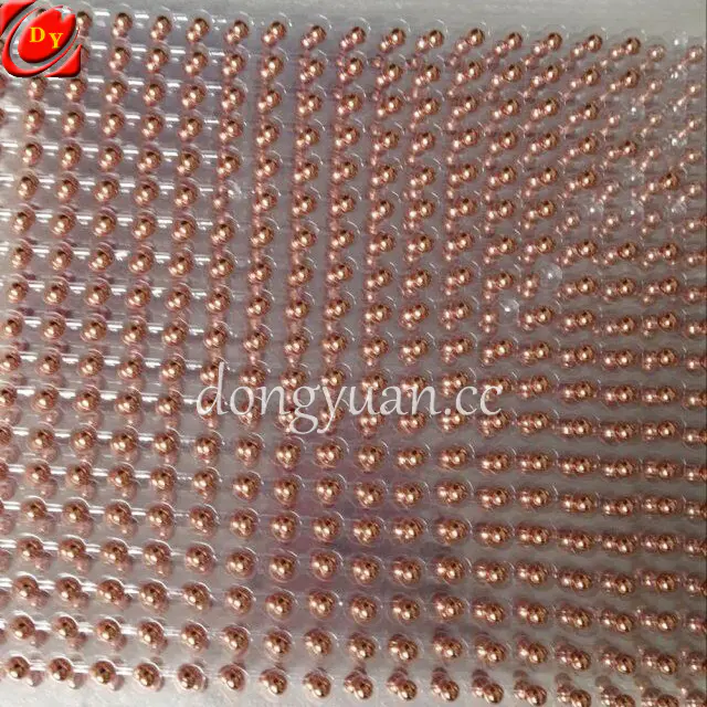 99.99% Cu Purity 12mm Copper Balls with Drilled Holes