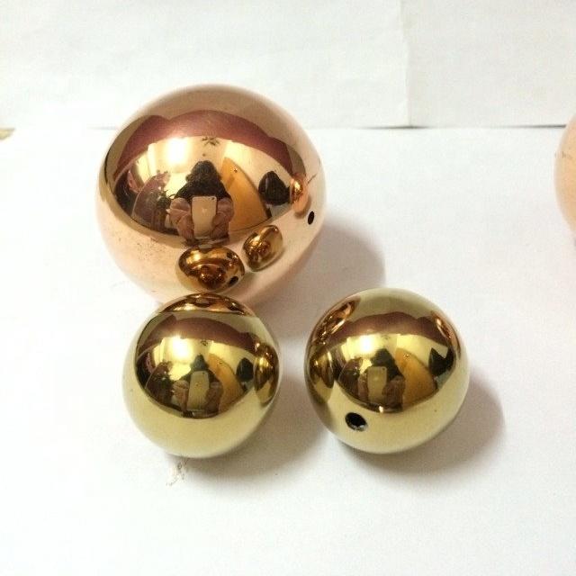 50mm polished H62 hollow brass sphere ball