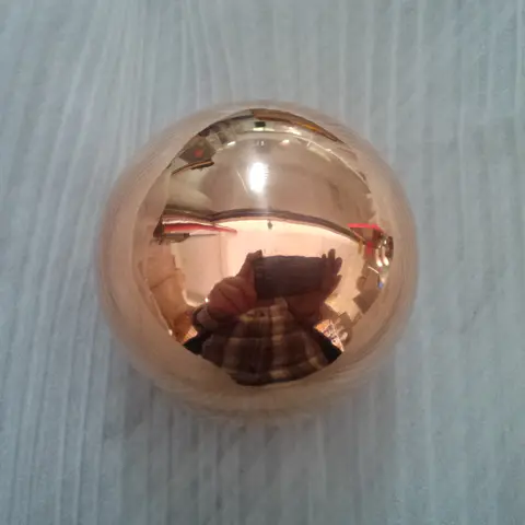 Dia 6mm-200mm Pure Perfect Polished Hollow Copper Ball