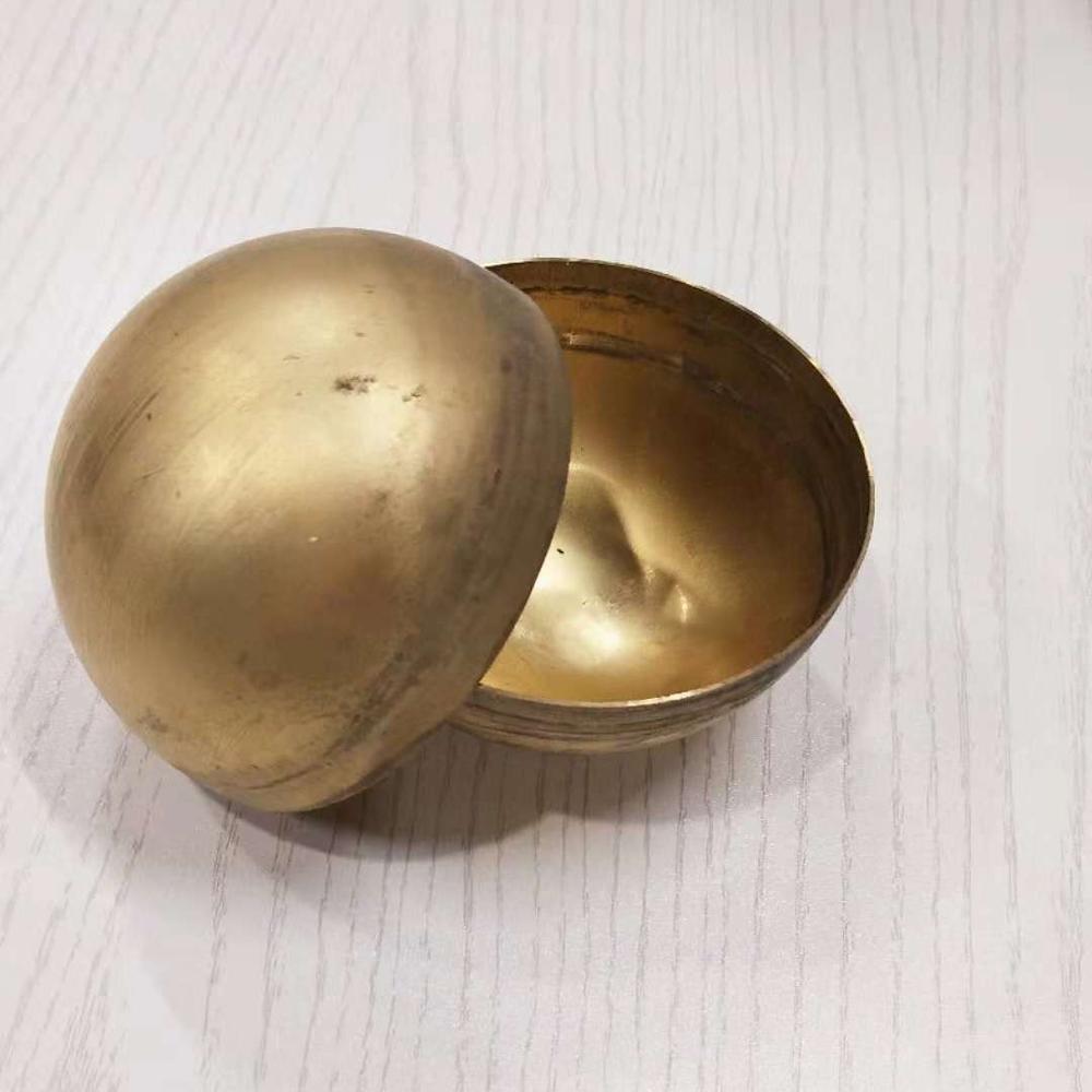 Brass hemisphere half ball copper half sphere