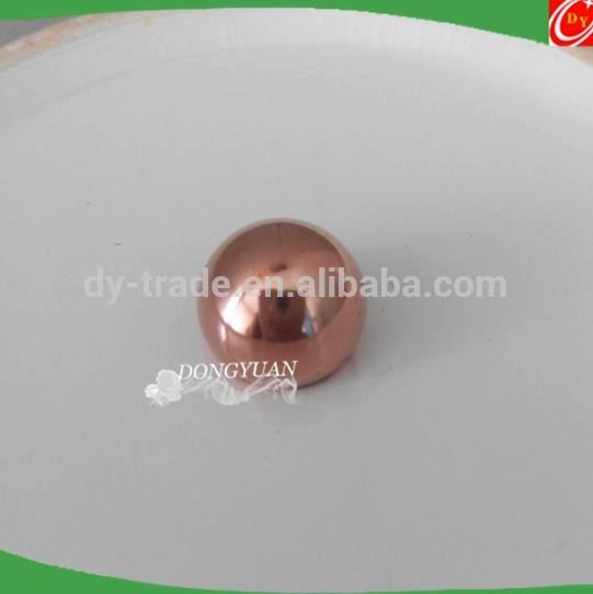 6mm-20mm mirror pure copper ball/sphere for jewelry findings