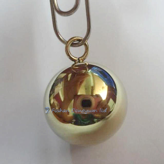 22mm Drilled Brass Ball for Jewelry Decoration