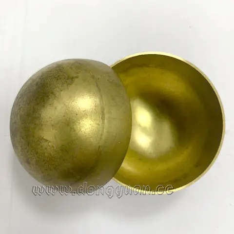 Small Brass Semi Sphere/Golden Color Half Ball