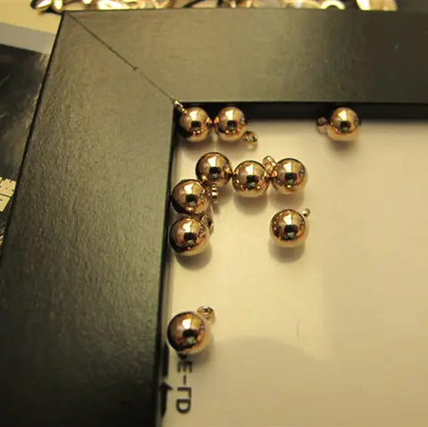 6/8/10/12/14/16/18/20/22mm polished brass beads/ brass hollow sphere/ copper hollow balls