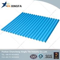 Price Of Tiles Prefab Houses Long Span Color Coated Corrugated UPVC Roofing Sheet In China
