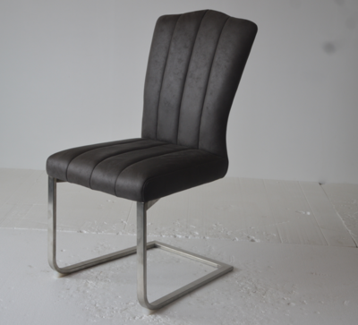 brushed stainlessDining chair DD6380-F