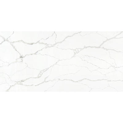 White mirror fleck quartz stone countertop