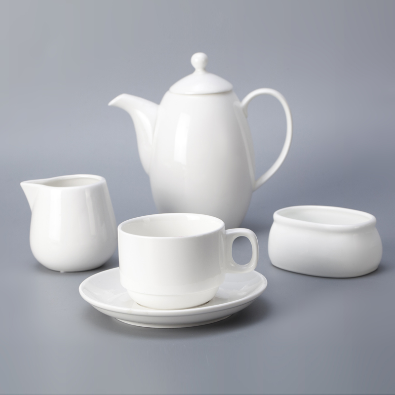 Hot Selling Dinnerware Hotel Collection Coffee Set Tea Set, Porcelain Tableware For Restaurant^