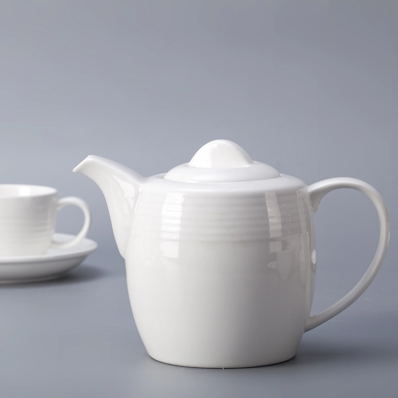 Hotel ChinawareWhiteBanquet Coffee Set Tea Cups Sets, Hotel Tableware Supplierd Coffee Set>