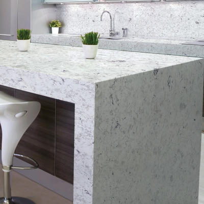 LE- Granite Quartz Stone Countertops Polished Jumbo Artificial Stone Vanity Top Solid Surface Faux Brick Panels Engineered Stone