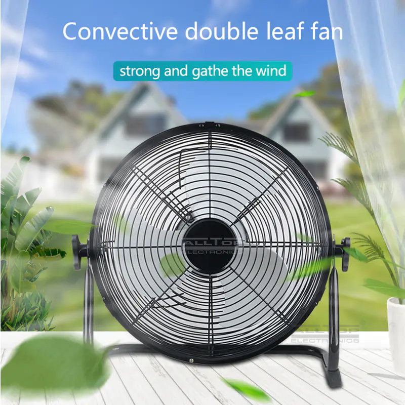 ALLTOP New Products Rechargeable solar panel 24w home solar power fan solar fan