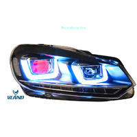 Vland manufacturer for GOLF 6 headlight2008 20092010 2012 2018for GOLF R20 LED head lamp with Demon eyes wholesale price