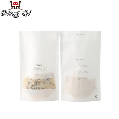 Manufacturer Wholesale custom white food grade gusseted paper bag for baking goods