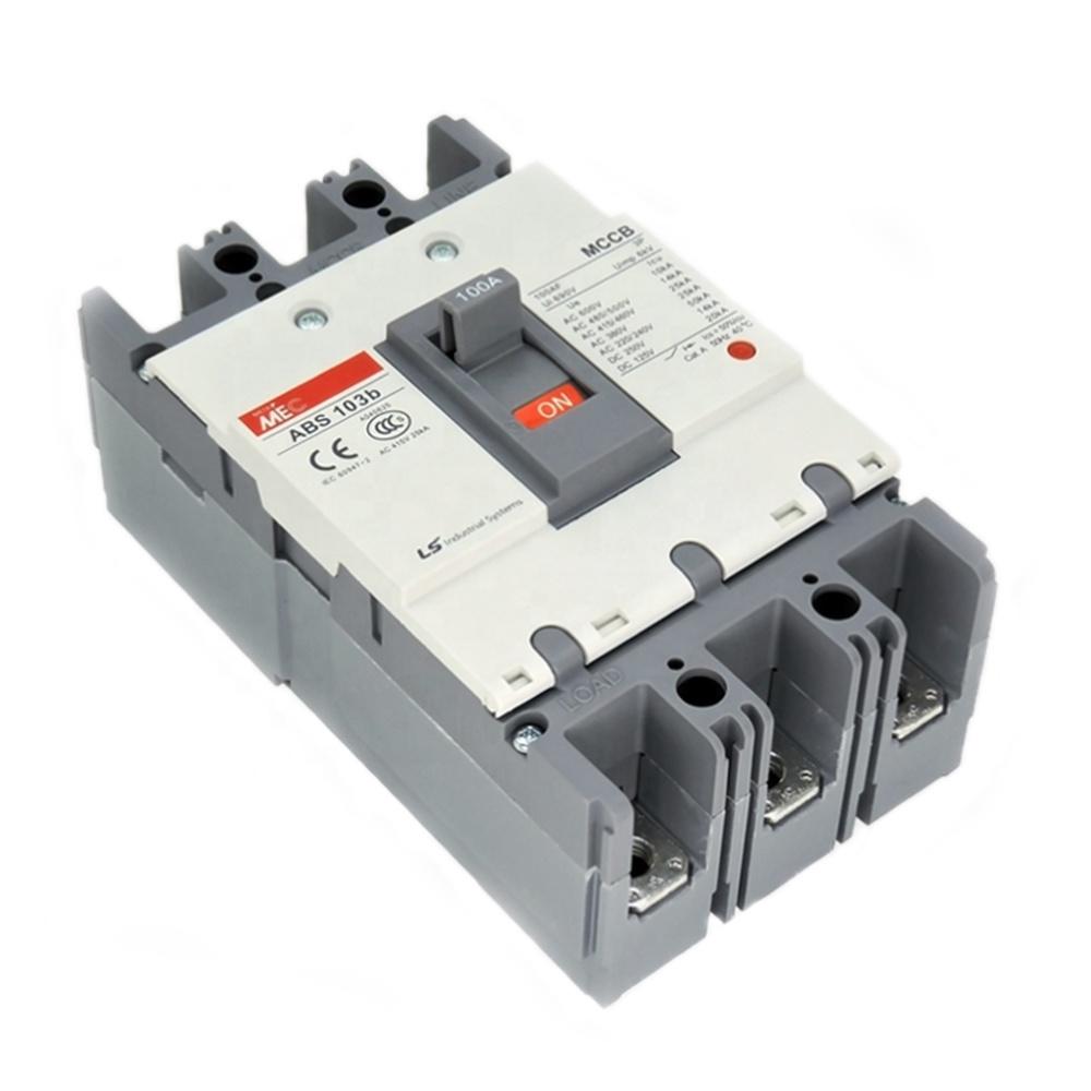 Pressure magnetic Moulded Case ABE103B Series Vacuum Circuit Breakers for sale