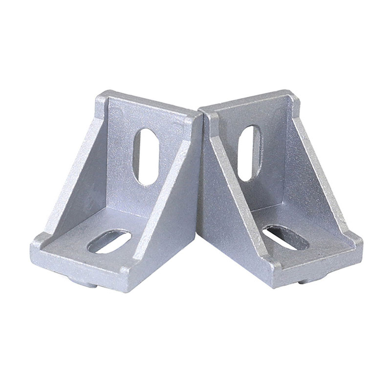 Nice quality and price CNC aluminium extruded profile milling aluminium corner and frame joint
