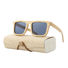 Eugenia new model square rimless sunglasses quality assurance