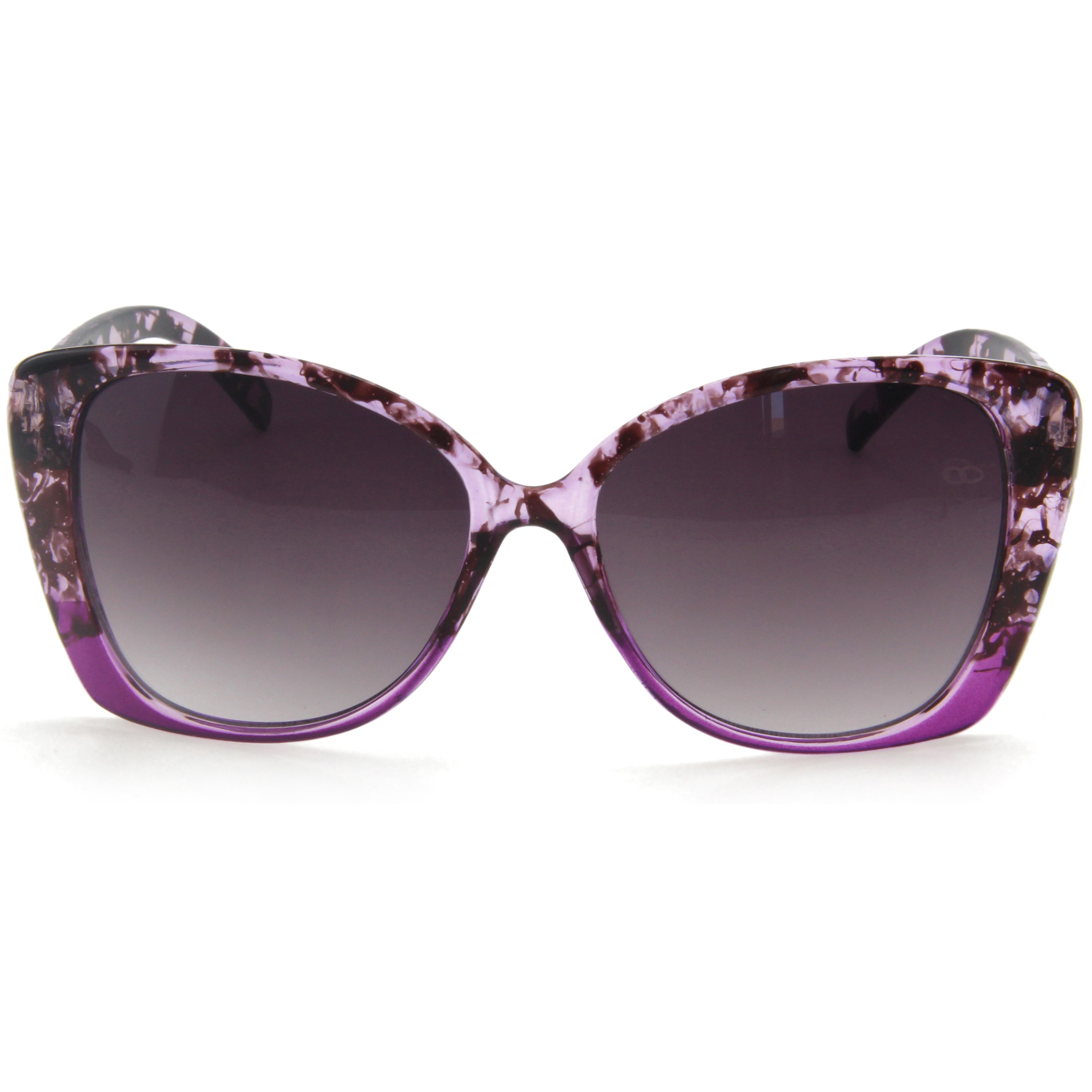 EUGENIA 2020 Женские солнцезащитные очки с логотипом «кошачий глаз» и блестками UV400