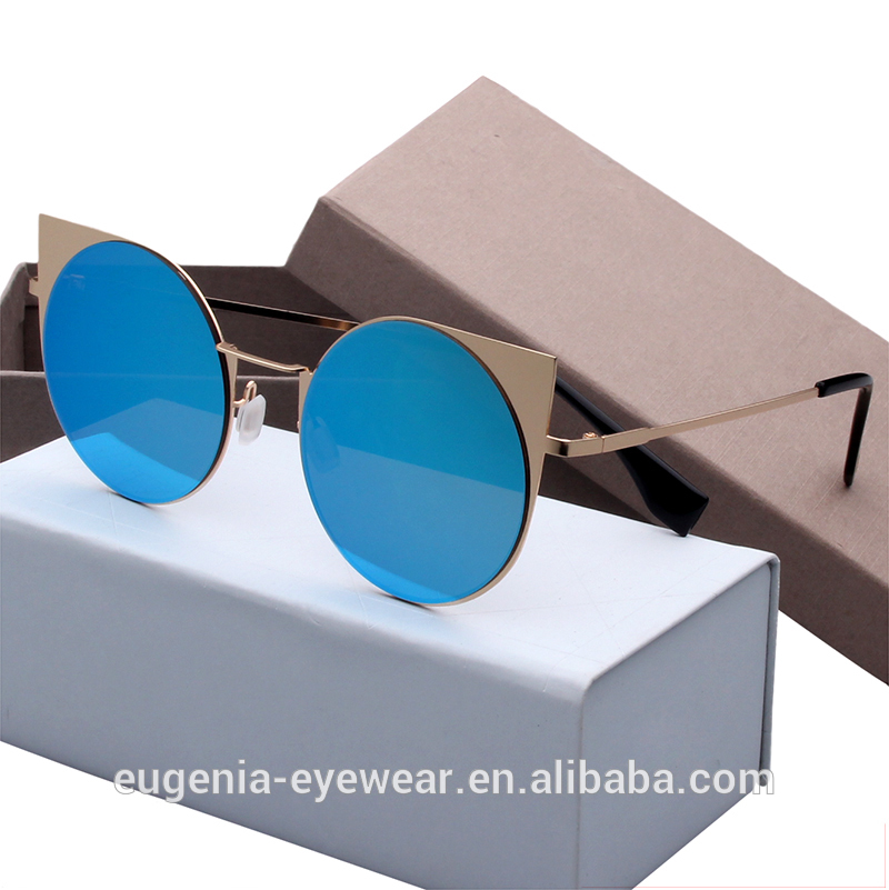 2020 brand women personality cat eye shades glasses