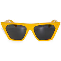 EUGENIA vintage bright color UV400 protection cat eye custom logo fancy women sunglasses 2021