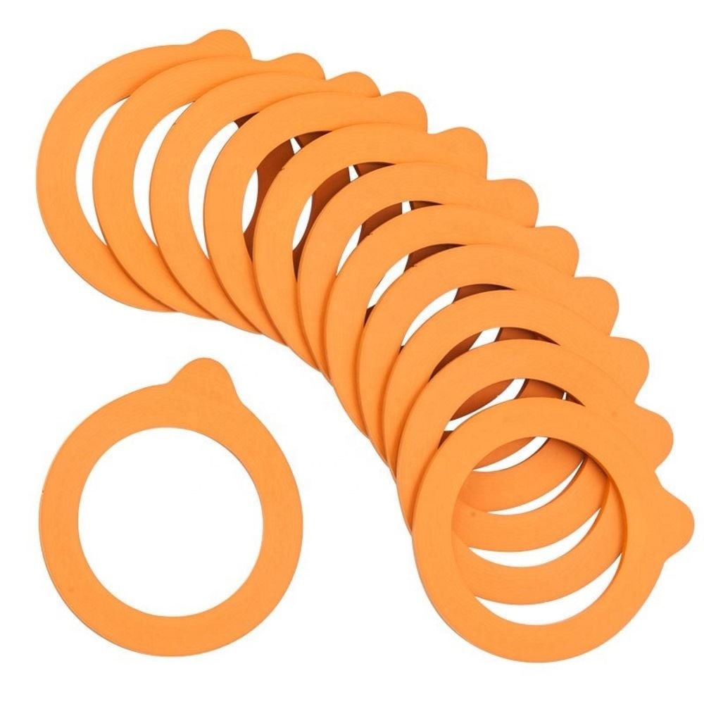 flat silicone gasket for jar lids silicone seals for storage jars