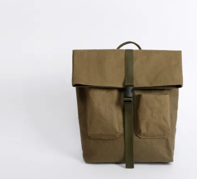 mochilas Wholesale Leisure Travel Backpack Kraft Paper Bag Student Bag Men Computer Bag