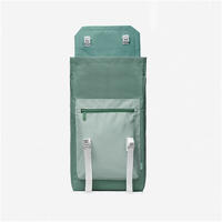 mochilas New- style Backpack Men's Korean Leisure Travel Schoolbag Nylon poly Waterproof Women's Backpack