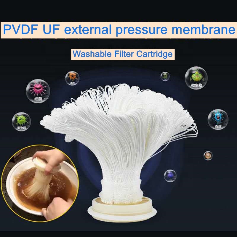 House home Washable PVDF UF membrane Water Purifier for Kitchen Outdoor yellow water filter 1000 1500 2000 3500 6000 L/H