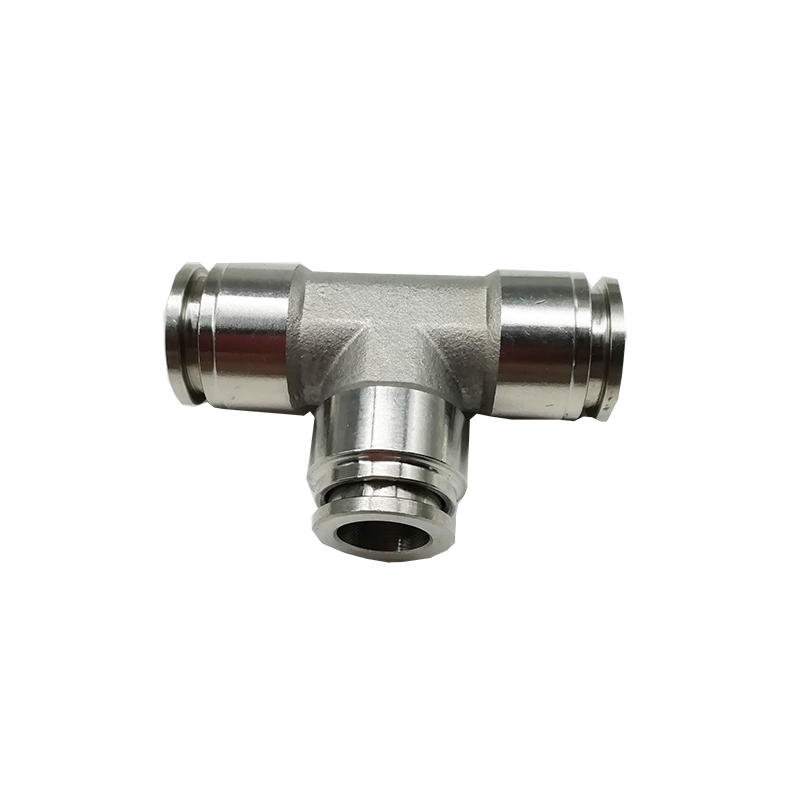 Chemical industry BKC-PE12 stainless steel pipe fitting quick connector Pneumatic tube fitting