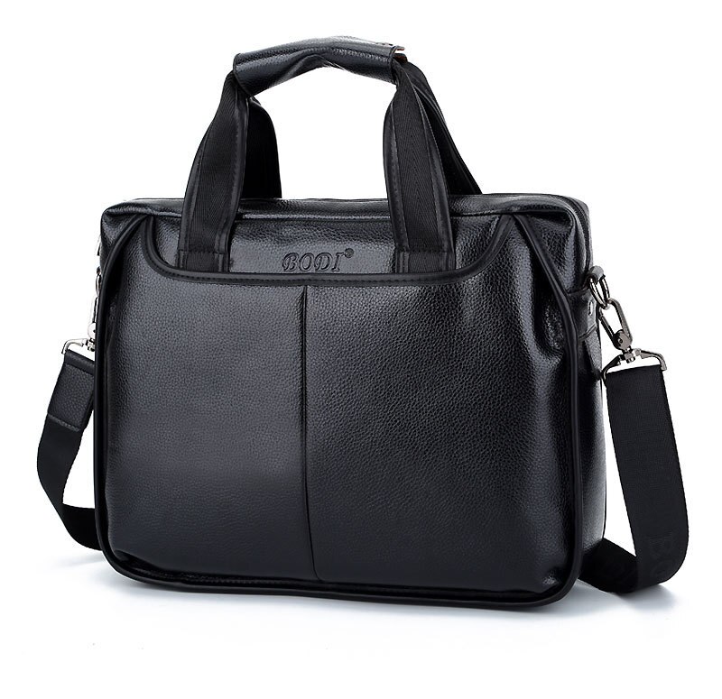 NEW Design Men Business PU Leather Handbag Briefcases Shoulder Messenger Laptop Satchel Bags Office Cross body Bag for man
