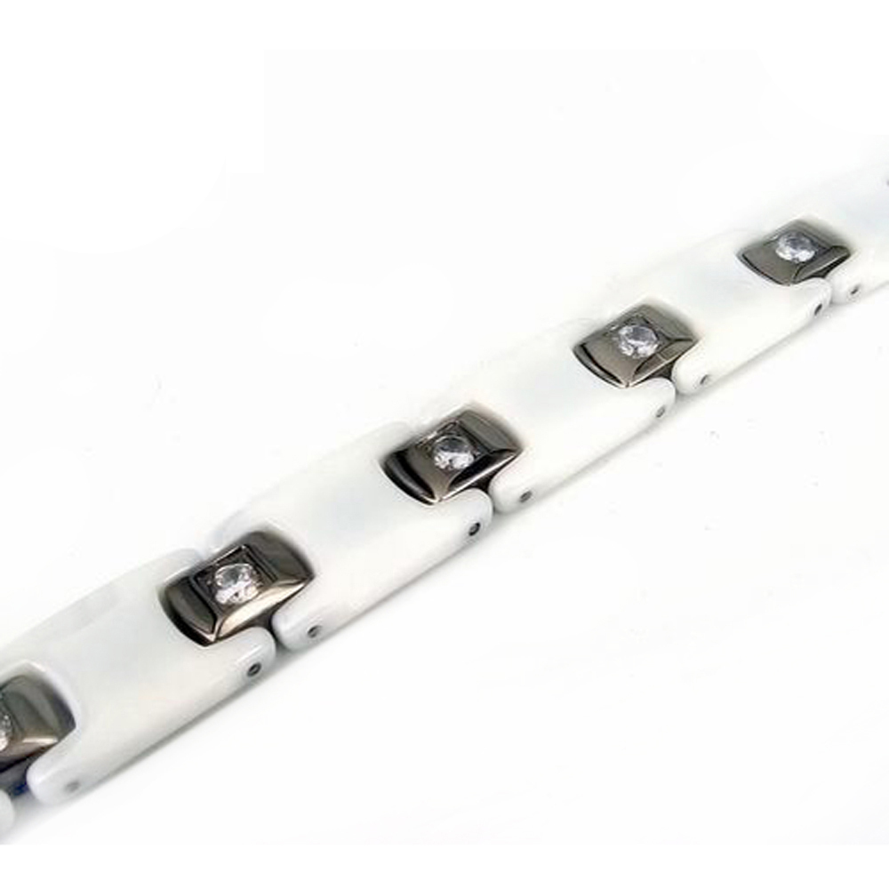 Hot titanium stainless steel magnetic jewelry bracelet for men