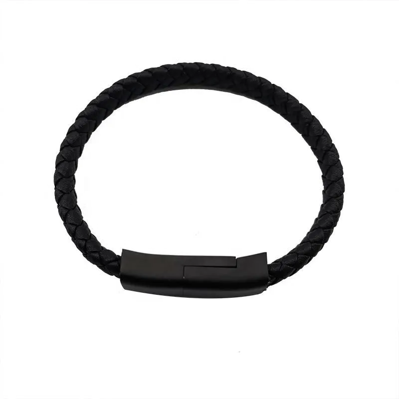 Fashion Wrist 316L Stainless Steel Android USB Charging Bracelet