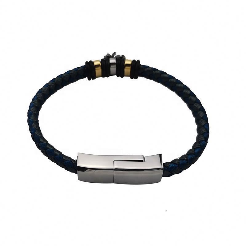 316L Stainless Steel Android Stealth Charging Bracelet Type C Connect