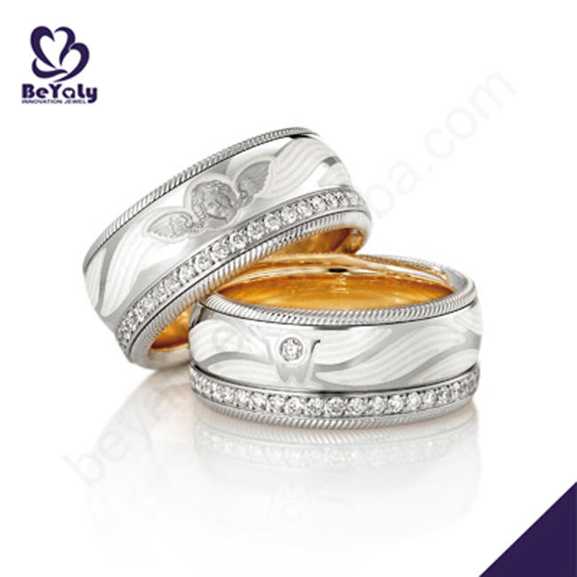 product-Gold color silver ring and bangle set women accessories-BEYALY-img-3