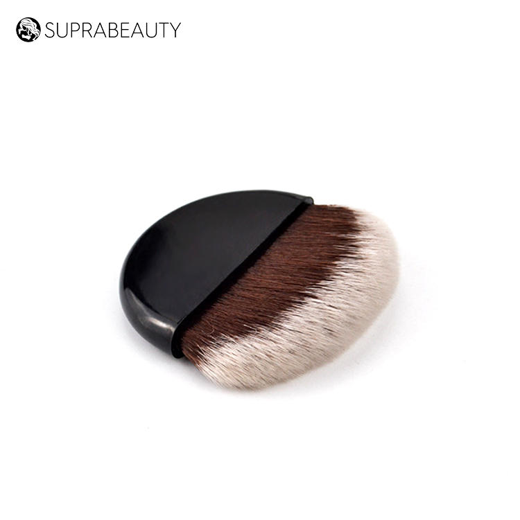 Suprabeauty compact blusher case oval foundation brush mini