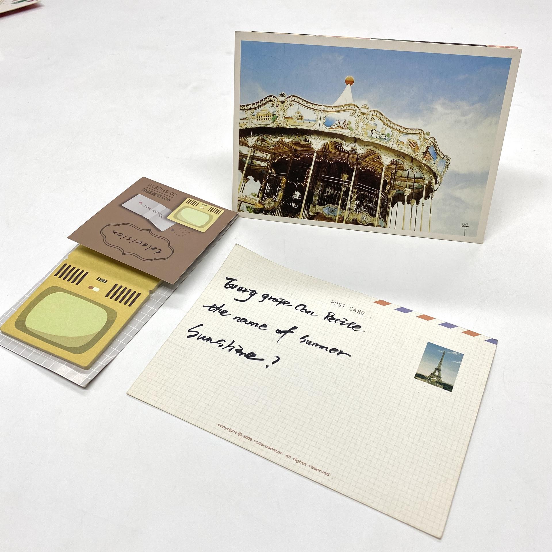 product-Elegant Custom Print Card Holo Postcard Greeting Card Printing Paper-Dezheng-img-1