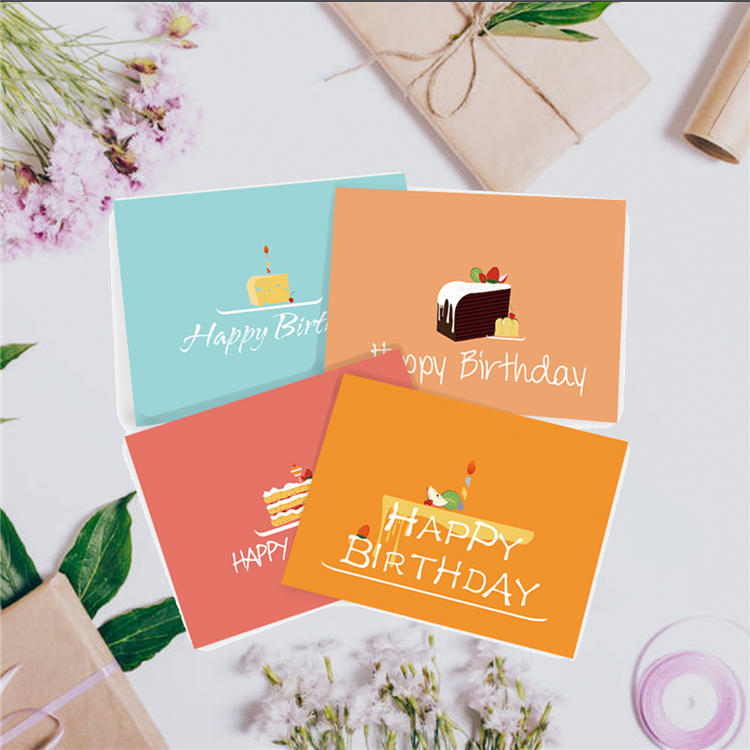 product-Delicate Custom Birthday GreetingWedding Invitation Cards Die Cut Postcard-Dezheng-img-3