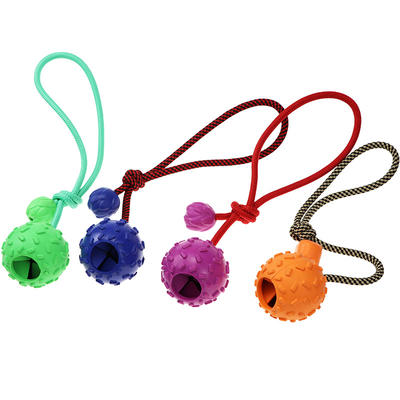 Pet Toys Rubber Throwing Interactive Dog ToysTreat Dispensing toy