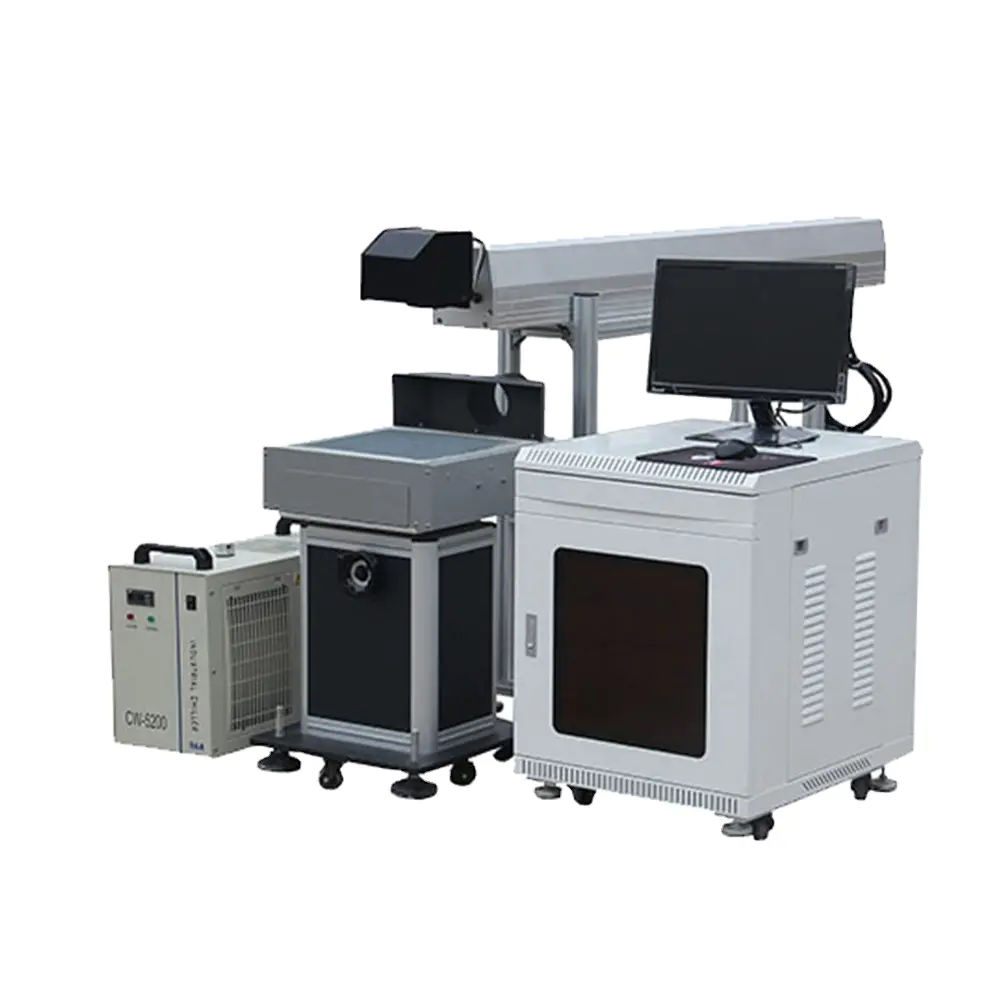 China CNC Co2 Laser Marking Machine For Marking Cutting Non-metal Materials