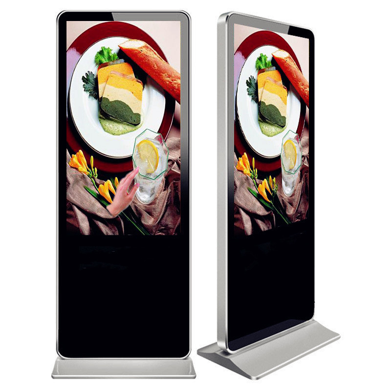 49 inch floor stand touch screen Android digital LCD display advertising kiosk