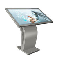 Factory 17" to 75" touch screen coffee table kiosk vending machine application