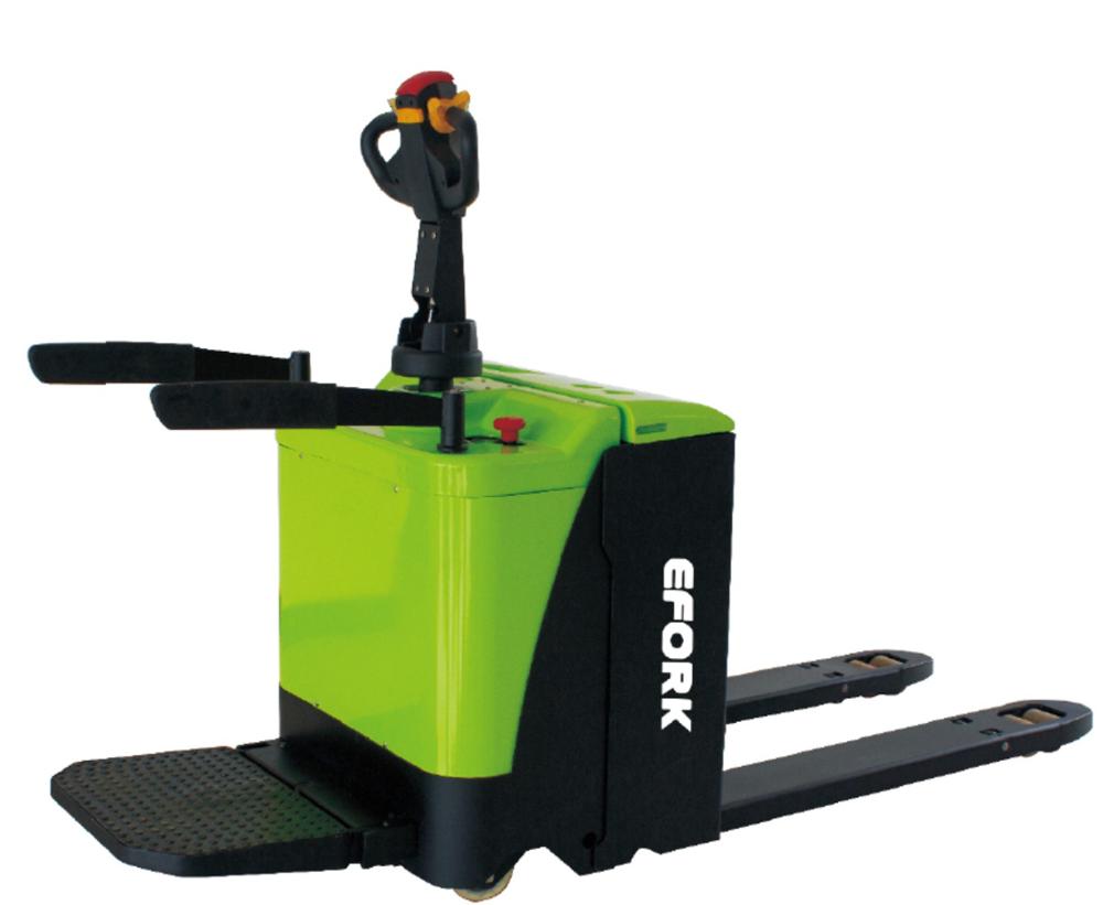 24V/280Ah battery powered electric pallet truck 4000kg loading capacity with dealer price