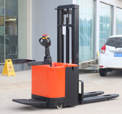 EFORK Red Color 2000kg Electric Pallet Stacker Electric Forklift with Safety Device