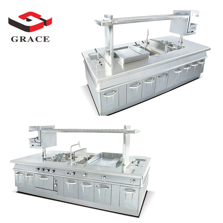 Reliable Warranty Support Free Design Layout Commercial Kitchen Projects for Hotel Kitchen Equipment