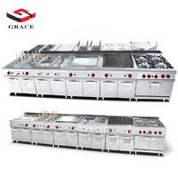 GRACE One-stop Solution Service Industrial Kitchen EquipmentGas/Electric Cooking Machines