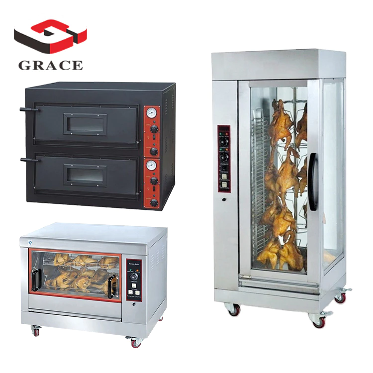 GRACE Whole Set Commercial, Bakery Bread Machine Other Snack Equipment Toast Pizza Baking Making Machines